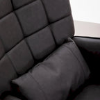 Bonded Leather Armchair Modern Accent Chair Set of 2