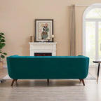 Confor Modern Chesterfield Velvet Living Room Couch