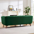 Confor Modern Chesterfield Velvet Living Room Couch