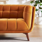 Confor Modern Chesterfield Velvet Living Room Couch