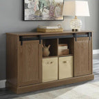 Lincoln Farmhouse 60 Inch TV Stand Console for TVs up to 64 inches