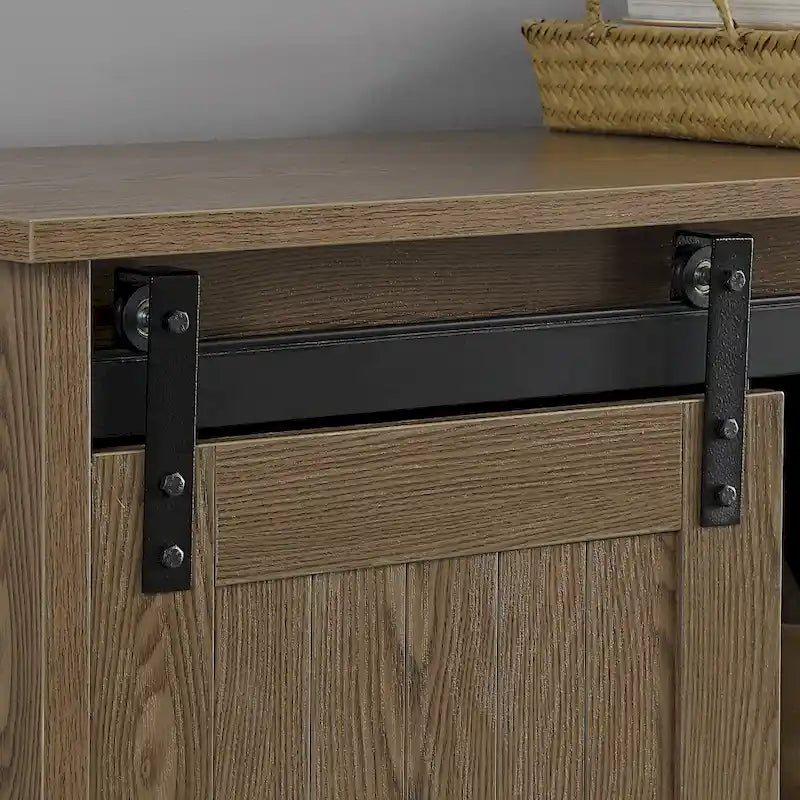 Lincoln Farmhouse 60 Inch TV Stand Console for TVs up to 64 inches