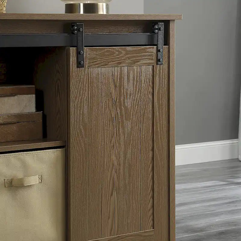 Lincoln Farmhouse 60 Inch TV Stand Console for TVs up to 64 inches