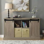 Lincoln Farmhouse 60 Inch TV Stand Console for TVs up to 64 inches