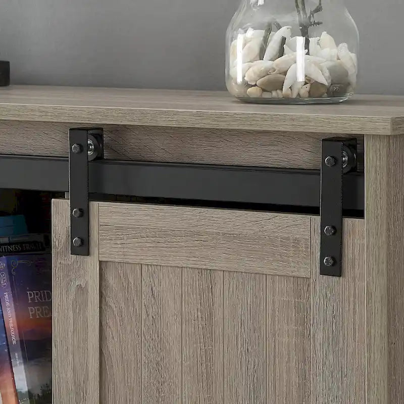 Lincoln Farmhouse 60 Inch TV Stand Console for TVs up to 64 inches