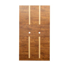 70.87 Tall Wardrobe& Kitchen Cabinet, with 6-Doors, 1-Open Shelves and 1-Drawer for bedroom,Walnut