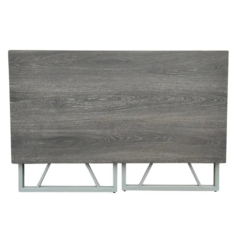 Collapsible Slatted Mission Writing Computer Desk