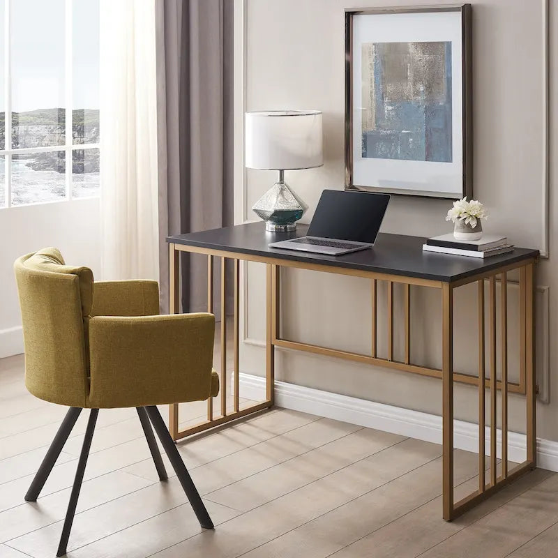 Collapsible Slatted Mission Writing Computer Desk