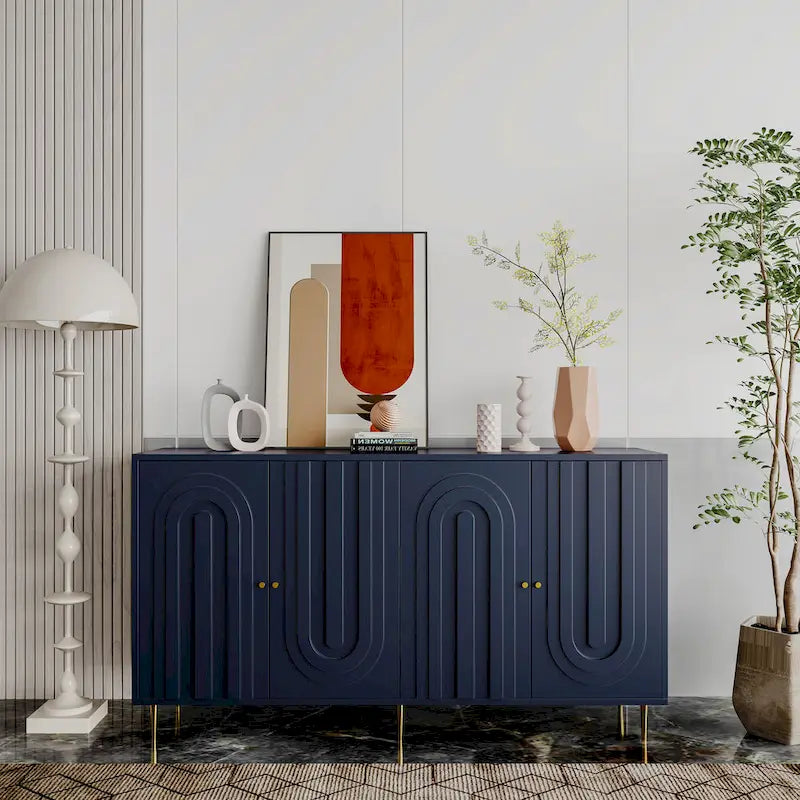 Modern Sideboard Buffet Server Cabinet Storage Cabinet