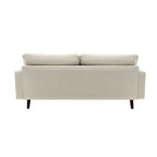 Lopez Faux Leather Mid-century Modern Sofa