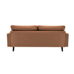 Lopez Faux Leather Mid-century Modern Sofa