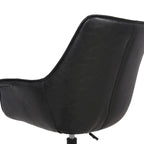 Jamar PU Leather Office Chair with Metal Roller Base