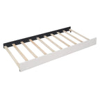 Upholstered Platform Bed with 2 Drawers and 1 Twin XL Trundle