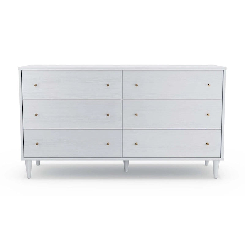 Mid Century 6-Drawer Dresser