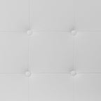 Button Tufted Upholstered Headboard