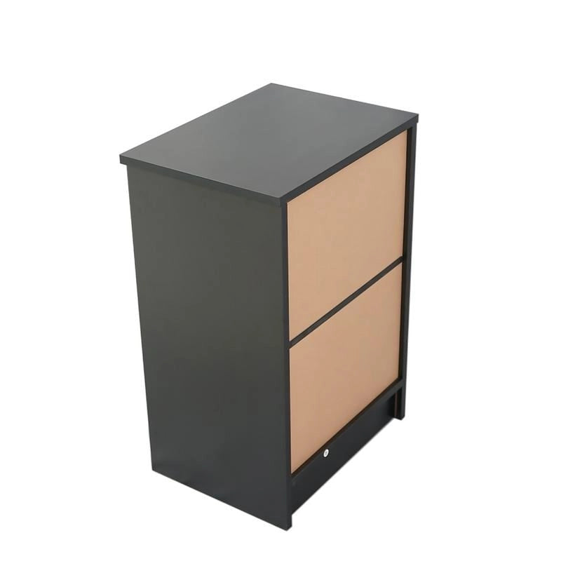 Simplify bedroom furniture Bedside End Table 1/2 Drawer Nightstand 2 Styles