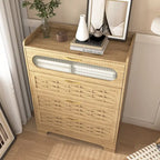Wooden Farmhouse 4-Drawer Dresser for Bedroom