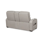 Boyington Gray Power Reclining Loveseat with Console - 75W x 40D x 44H