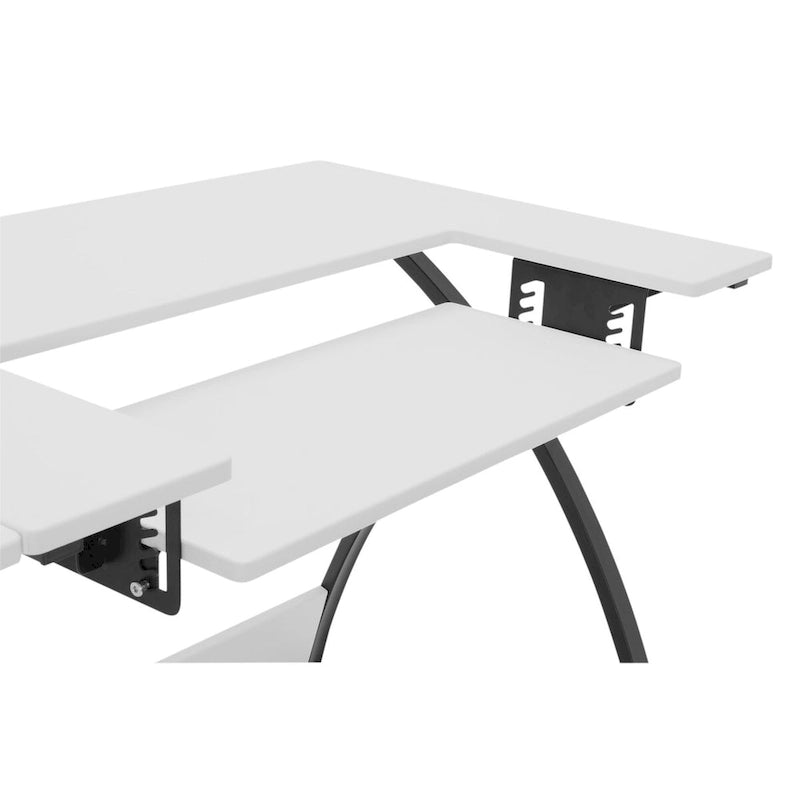 Sew Ready Comet Plus Black Metal Frame MDF Top Craft,Sewing, Office Table