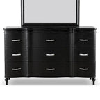 Furniture of America Seabliss Glam Solid Wood 9-Drawer Double Dresser